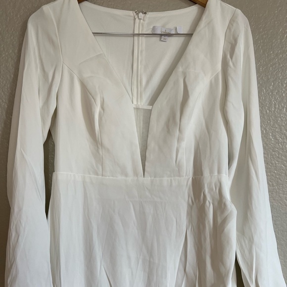 Romance for the Ages White Long Sleeve Maxi Dress - Picture 8 of 10